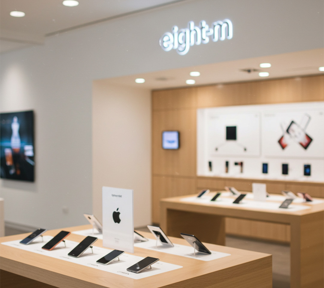 エイトエムの店内